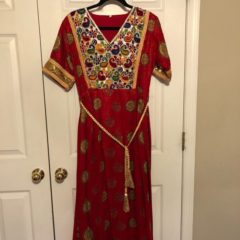 Long maxi dress